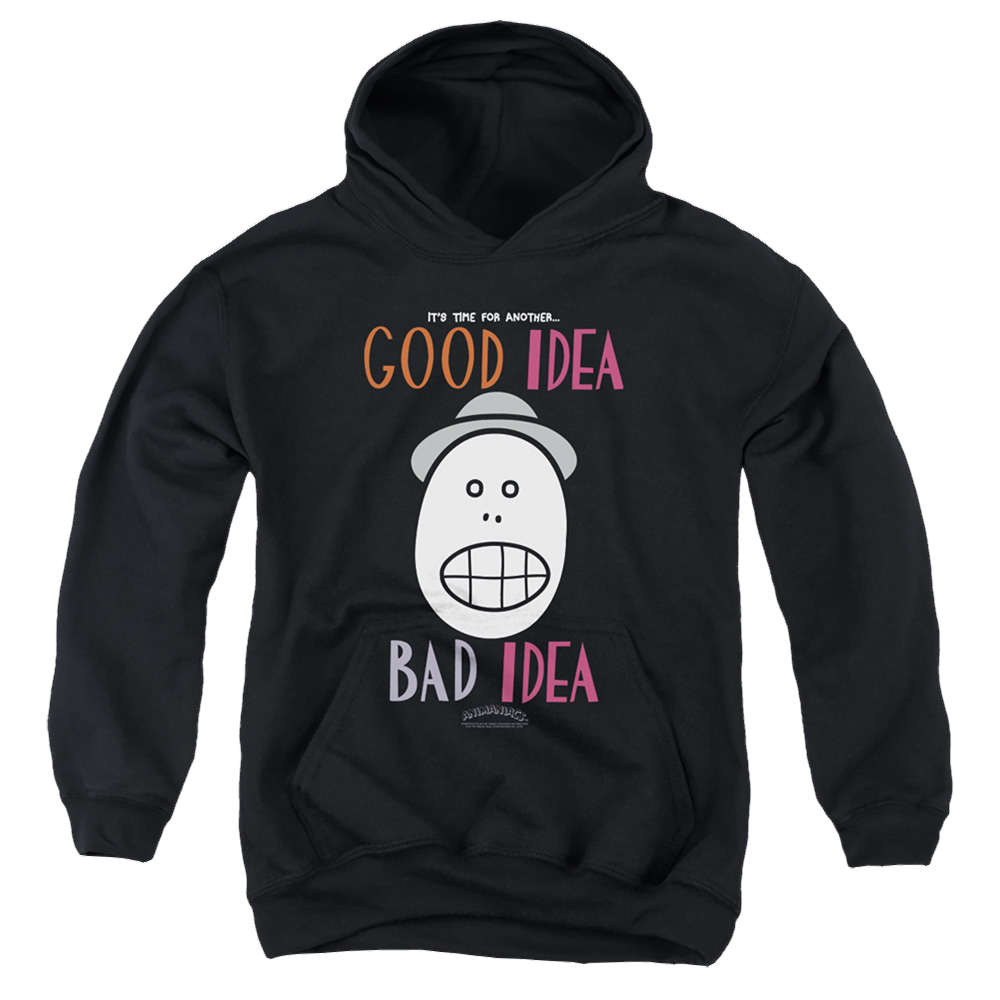 Animaniacs Good Idea Bad Idea - Youth Hoodie Youth Hoodie (Ages 8-12) Animaniacs   