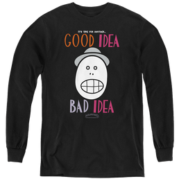 Animaniacs Good Idea Bad Idea - Youth Long Sleeve T-Shirt Youth Long Sleeve T-Shirt Animaniacs   
