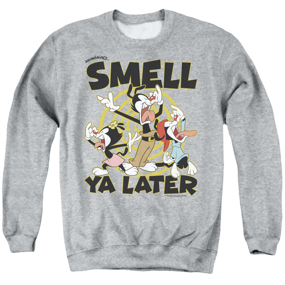 Animaniacs Smell Ya Later - Men's Crewneck Sweatshirt Men's Crewneck Sweatshirt Animaniacs   