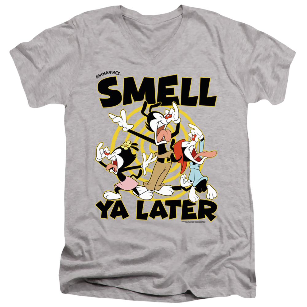 Animaniacs Smell Ya Later - Men's V-Neck T-Shirt Men's V-Neck T-Shirt Animaniacs   