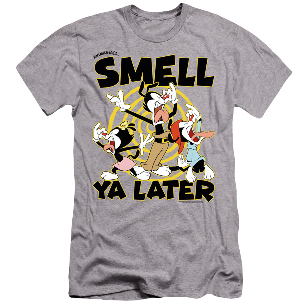 Animaniacs Smell Ya Later - Men's Premium Slim Fit T-Shirt Men's Premium Slim Fit T-Shirt Animaniacs   