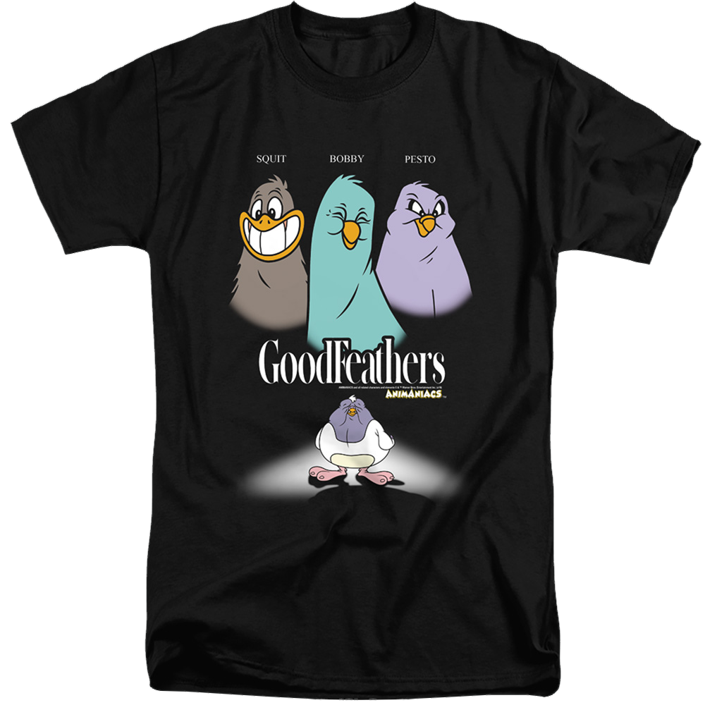 Animaniacs Goodfeathers - Men's Tall Fit T-Shirt Men's Tall Fit T-Shirt Animaniacs   
