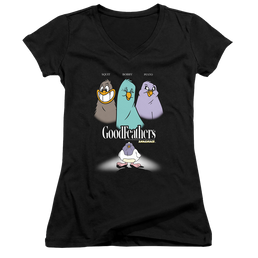 Animaniacs Goodfeathers - Juniors V-Neck T-Shirt Juniors V-Neck T-Shirt Animaniacs   