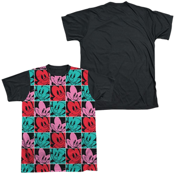 Animaniacs Squares men's black back t-shirt