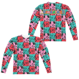 Animaniacs Squares (Front/Back Print) - Men's All-Over Print Long Sleeve Men's All-Over Print Long Sleeve Animaniacs   