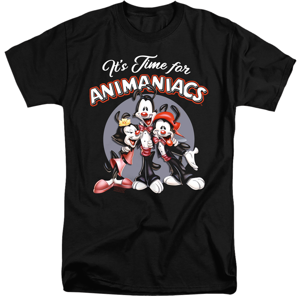 Animaniacs Its Time For - Men's Tall Fit T-Shirt Men's Tall Fit T-Shirt Animaniacs   