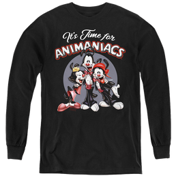 Animaniacs Its Time For - Youth Long Sleeve T-Shirt Youth Long Sleeve T-Shirt Animaniacs   