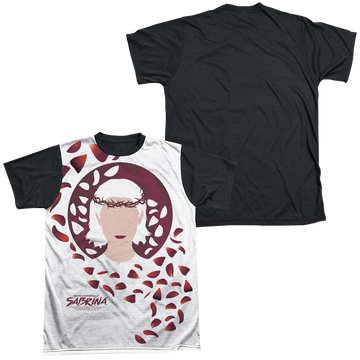 Chilling Adventures of Sabrina Crown Of Thorns men's black back t-shirt