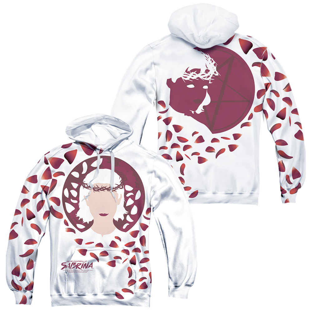 Chilling Adventures Of Sabrina Crown Of Thorns (Front/Back Print) - All-Over Print Pullover Hoodie All-Over Print Pullover Hoodie Chilling Adventures of Sabrina   