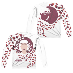 Chilling Adventures Of Sabrina Crown Of Thorns (Front/Back Print) - Men's All-Over Print Long Sleeve Men's All-Over Print Long Sleeve Chilling Adventures of Sabrina   