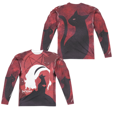 Chilling Adventures of Sabrina Cats men's all-over print long sleeve