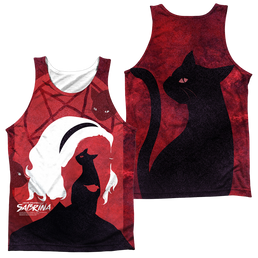 Chilling Adventures Of Sabrina Cats (Front/Back Print) - Men's All Over Print Tank Top Men's All Over Print Tank Chilling Adventures of Sabrina   