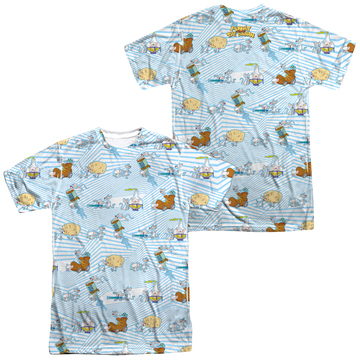 Pinky And The Brain Experiments (Front/Back Print) - Men's All-Over Print T-Shirt Men's All-Over Print T-Shirt Pinky and The Brain   