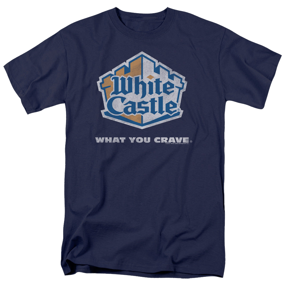 White Castle Distressed Logo - Men's Regular Fit T-Shirt Men's Regular Fit T-Shirt White Castle   