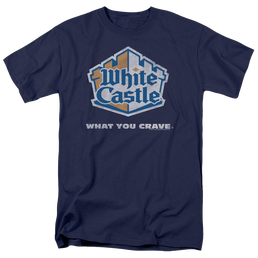 White Castle Distressed Logo - Men's Regular Fit T-Shirt Men's Regular Fit T-Shirt White Castle   