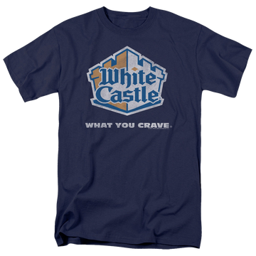 White Castle Distressed Logo - Men's Regular Fit T-Shirt Men's Regular Fit T-Shirt White Castle   