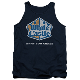 White Castle Distressed Logo - Men's Tank Top Men's Tank White Castle   