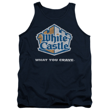 White Castle Distressed Logo - Men's Tank Top Men's Tank White Castle   
