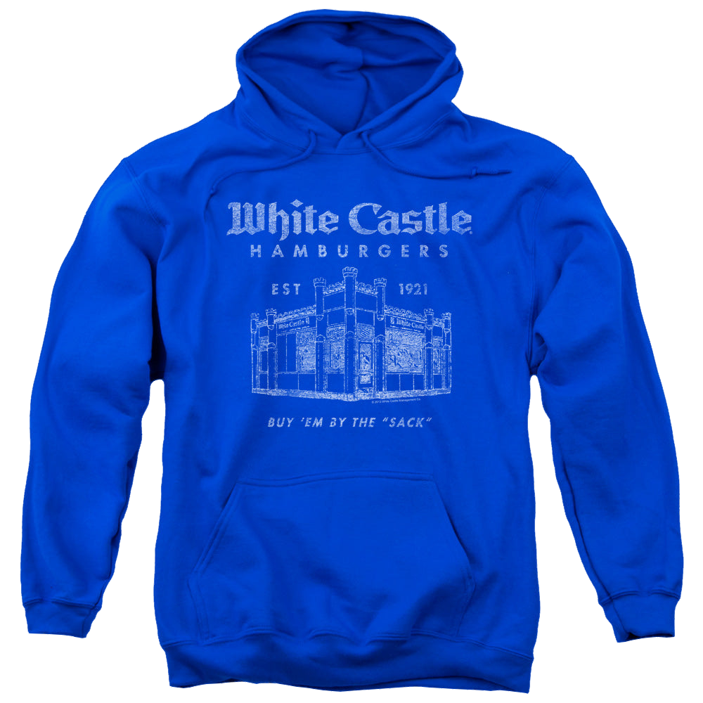 White Castle By The Sack - Pullover Hoodie Pullover Hoodie White Castle   