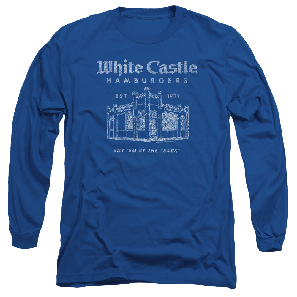 White Castle By The Sack - Men's Long Sleeve T-Shirt Men's Long Sleeve T-Shirt White Castle   