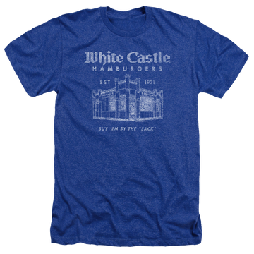 White Castle By The Sack - Men's Heather T-Shirt Men's Heather T-Shirt White Castle   