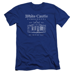 White Castle By The Sack - Men's Premium Slim Fit T-Shirt Men's Premium Slim Fit T-Shirt White Castle   