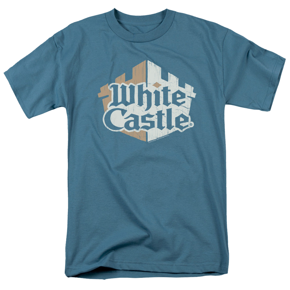 White Castle Torn Logo - Men's Regular Fit T-Shirt Men's Regular Fit T-Shirt White Castle   