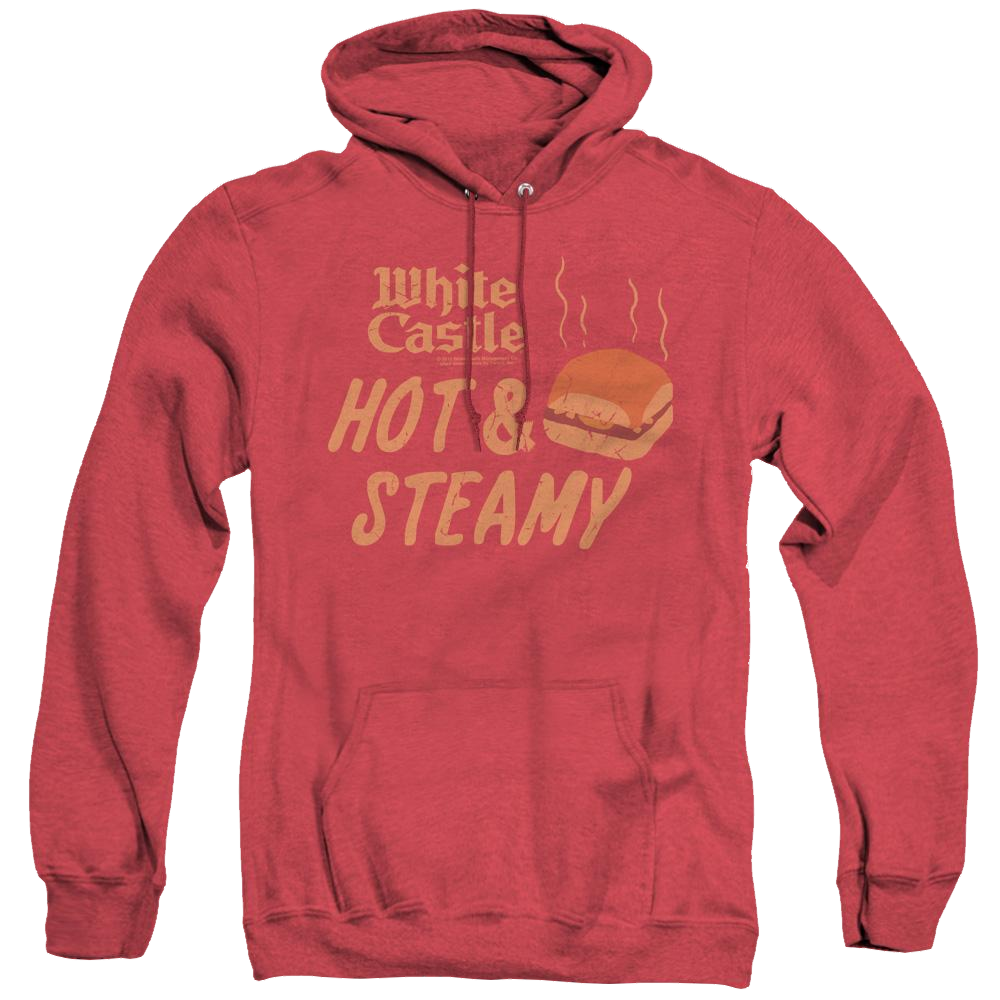 White Castle Hot & Steamy - Heather Pullover Hoodie Heather Pullover Hoodie White Castle   