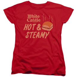 White Castle Hot & Steamy - Women's T-Shirt Women's T-Shirt White Castle   
