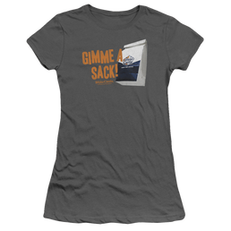 White Castle Gimmie A Sack - Juniors T-Shirt Juniors T-Shirt White Castle   