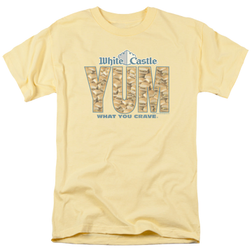 White Castle Yum - Men's Regular Fit T-Shirt Men's Regular Fit T-Shirt White Castle   
