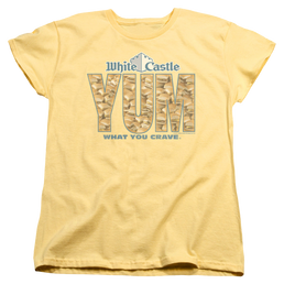 White Castle Yum - Women's T-Shirt Women's T-Shirt White Castle   