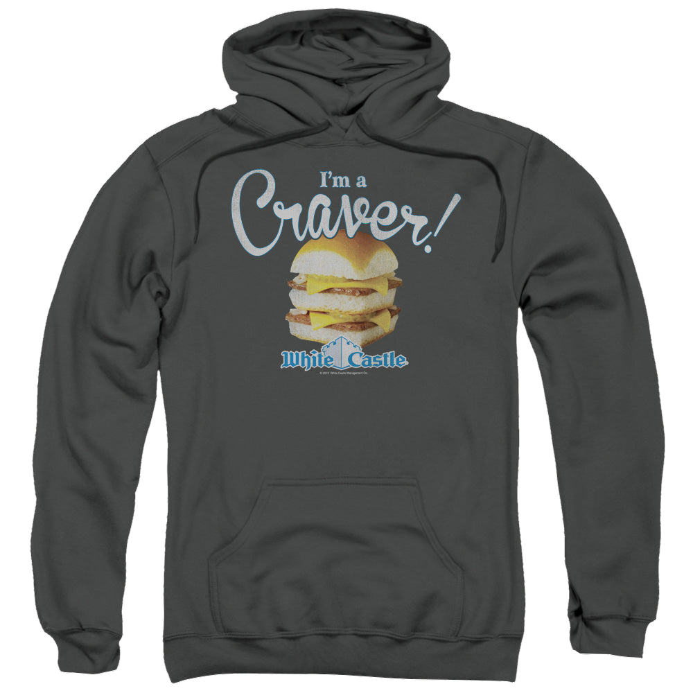 White Castle Craver - Pullover Hoodie Pullover Hoodie White Castle   