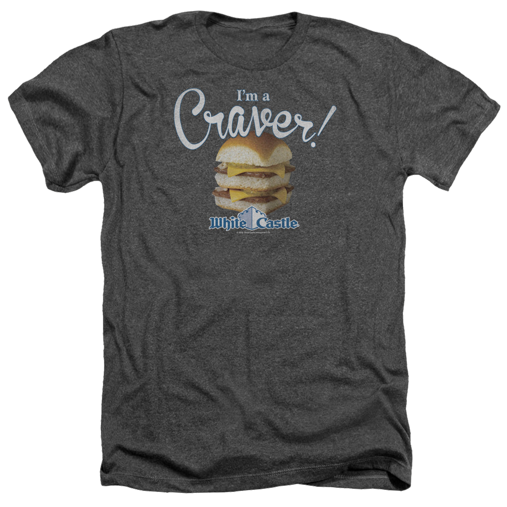 White Castle Craver - Men's Heather T-Shirt Men's Heather T-Shirt White Castle   