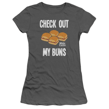 White Castle My Buns - Juniors T-Shirt Juniors T-Shirt White Castle   