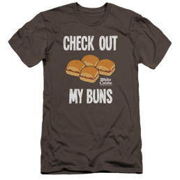 White Castle My Buns - Men's Premium Slim Fit T-Shirt Men's Premium Slim Fit T-Shirt White Castle   