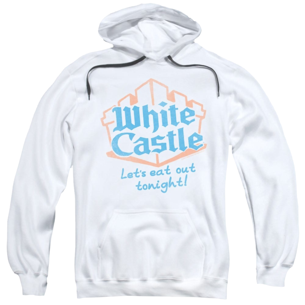 White Castle Lets Eat - Pullover Hoodie Pullover Hoodie White Castle   