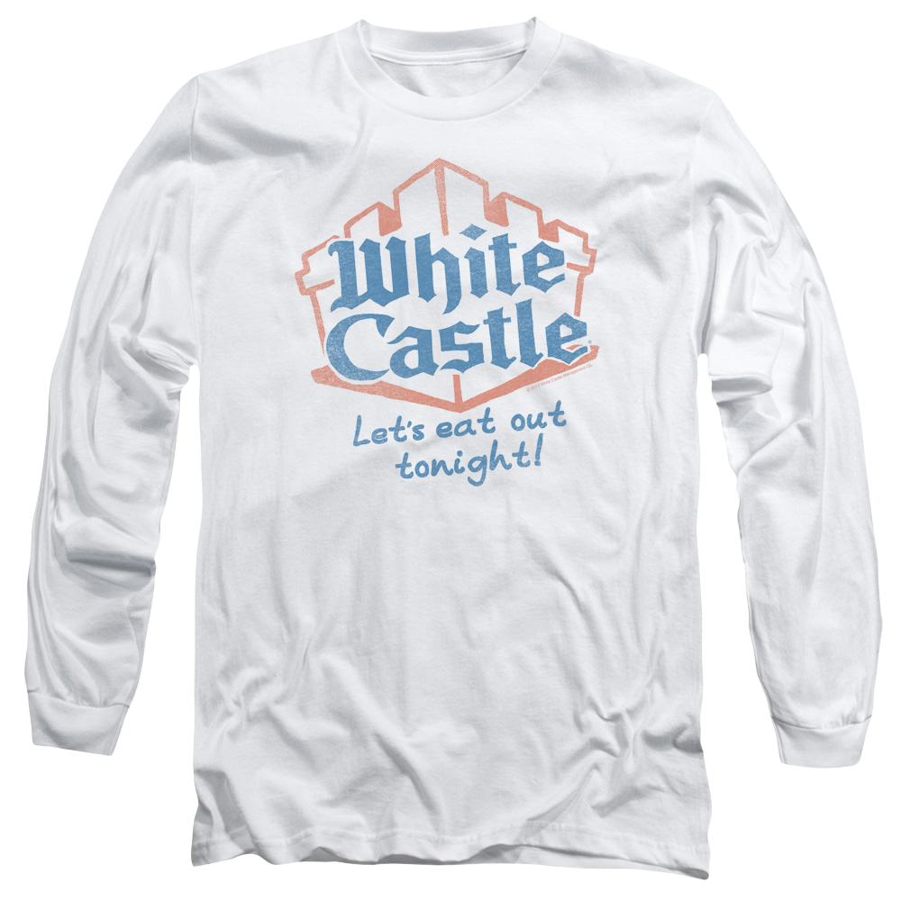 White Castle Lets Eat - Men's Long Sleeve T-Shirt Men's Long Sleeve T-Shirt White Castle   