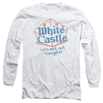 White Castle Lets Eat - Men's Long Sleeve T-Shirt Men's Long Sleeve T-Shirt White Castle   