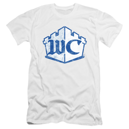 White Castle Monogram - Men's Premium Slim Fit T-Shirt Men's Premium Slim Fit T-Shirt White Castle   