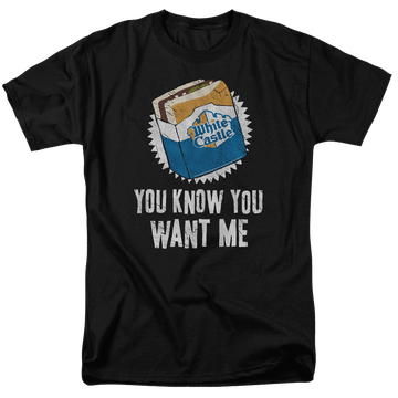 White Castle Want Me - Men's Regular Fit T-Shirt Men's Regular Fit T-Shirt White Castle   