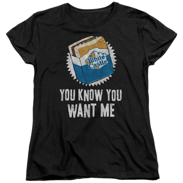 White Castle Want Me - Women's T-Shirt Women's T-Shirt White Castle   
