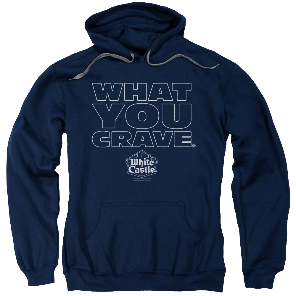 White Castle Craving - Pullover Hoodie Pullover Hoodie White Castle   