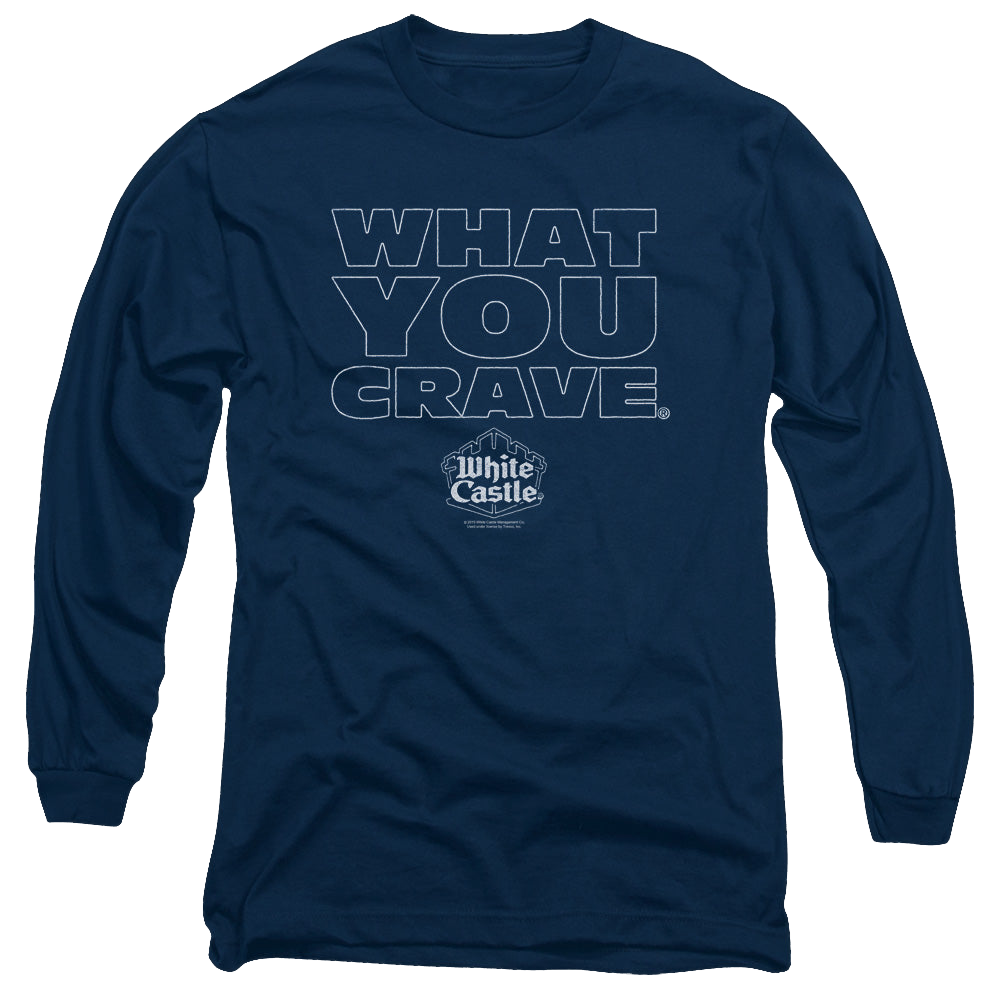 White Castle Craving - Men's Long Sleeve T-Shirt Men's Long Sleeve T-Shirt White Castle   