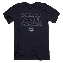 White Castle Craving - Men's Premium Slim Fit T-Shirt Men's Premium Slim Fit T-Shirt White Castle   