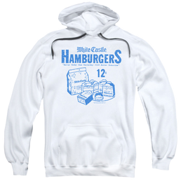 White Castle 12 Cents - Pullover Hoodie Pullover Hoodie White Castle   