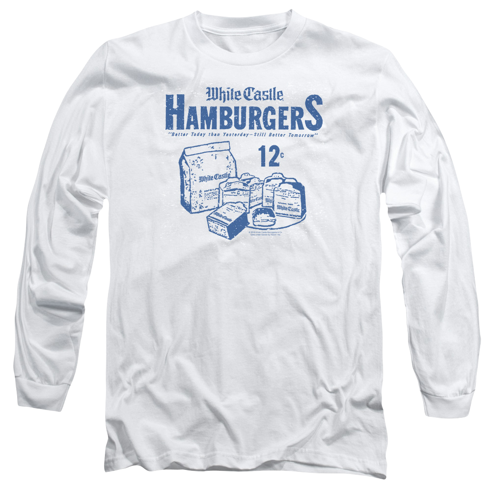 White Castle 12 Cents - Men's Long Sleeve T-Shirt Men's Long Sleeve T-Shirt White Castle   