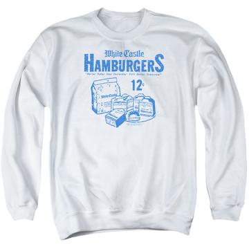White Castle 12 Cents - Men's Crewneck Sweatshirt Men's Crewneck Sweatshirt White Castle   