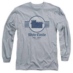 White Castle Emblem - Men's Long Sleeve T-Shirt Men's Long Sleeve T-Shirt White Castle   