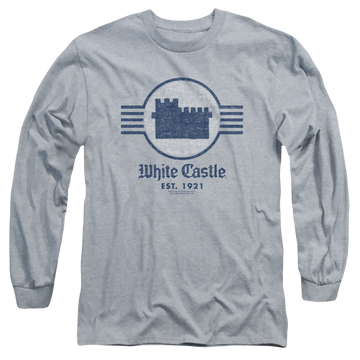 White Castle Emblem - Men's Long Sleeve T-Shirt Men's Long Sleeve T-Shirt White Castle   